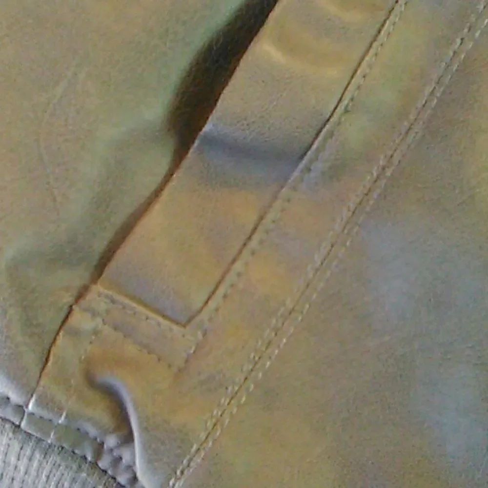 Miss London Faux Leather Bomber Jacket - Picture 12 of 13